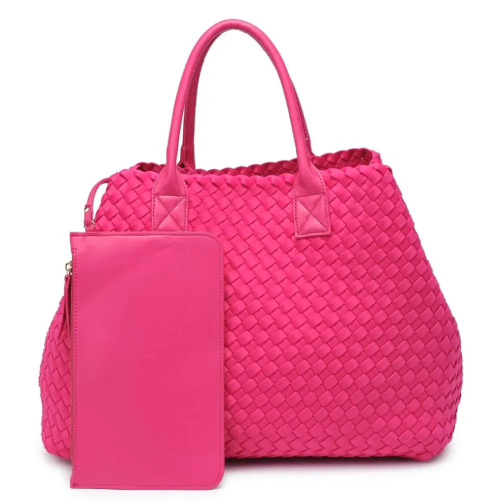 Totes|Handbags^Urban Expressions Ithaca - Woven Neoprene Tote