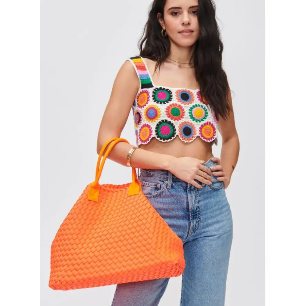 Totes|Handbags^Urban Expressions Ithaca - Woven Neoprene Tote