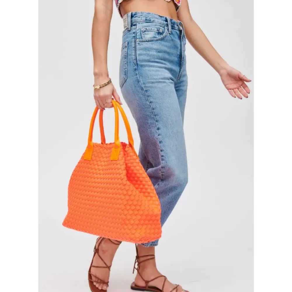 Totes|Handbags^Urban Expressions Ithaca - Woven Neoprene Tote