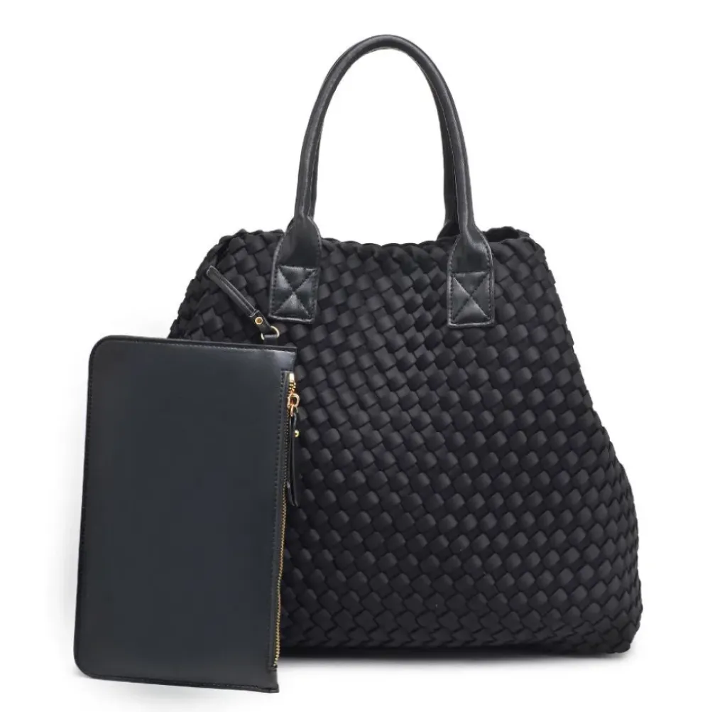 Totes|Handbags^Urban Expressions Ithaca - Woven Neoprene Tote