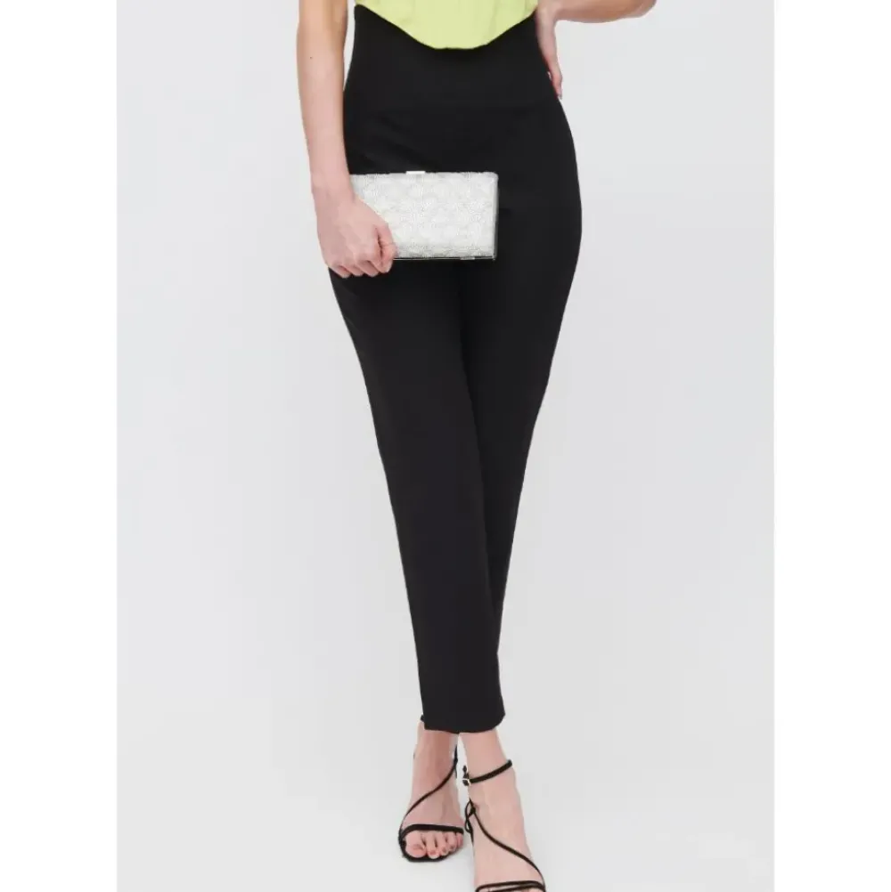 Clutches^Urban Expressions Latasha Evening Bag Silver