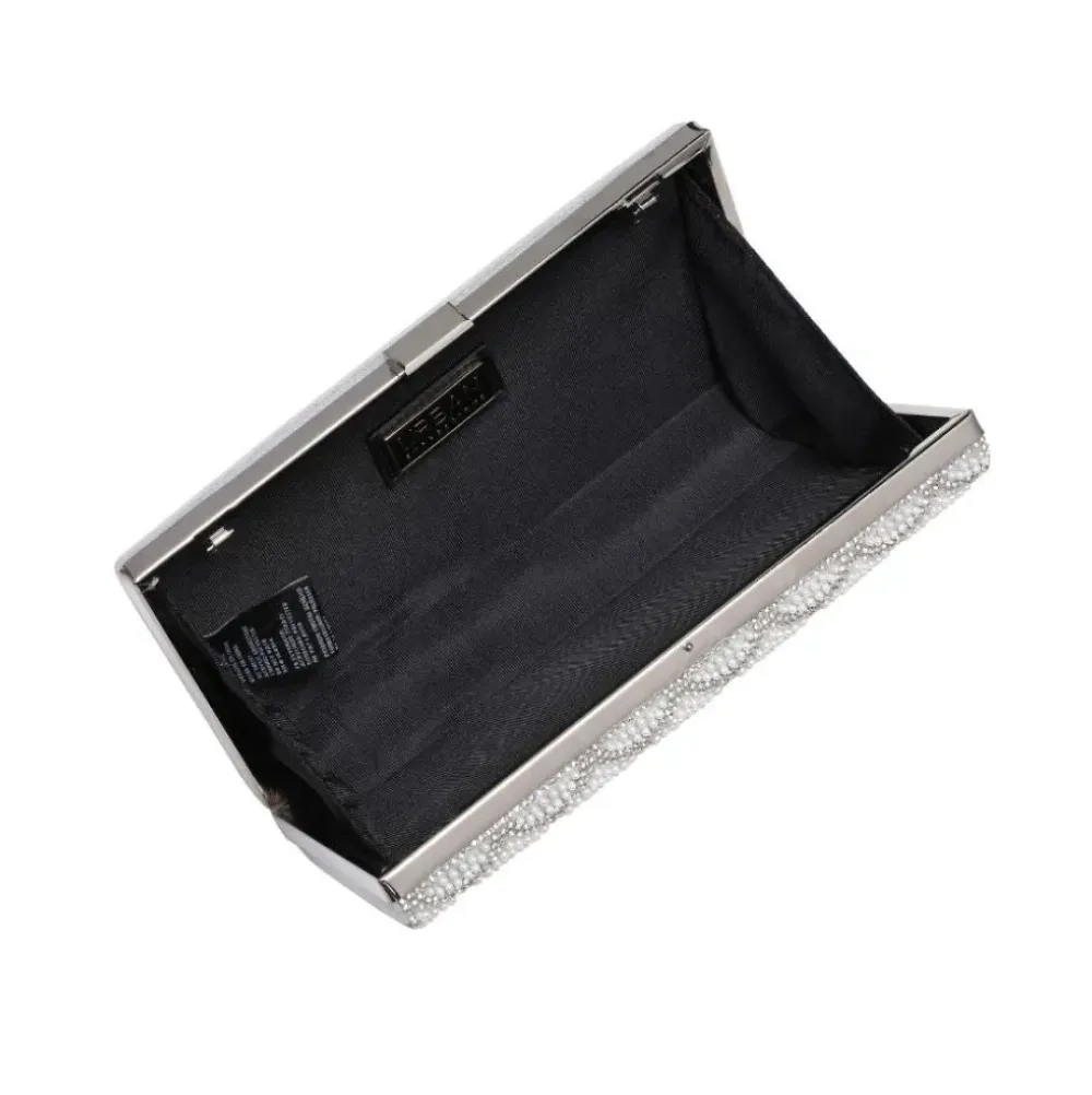 Clutches^Urban Expressions Latasha Evening Bag Silver