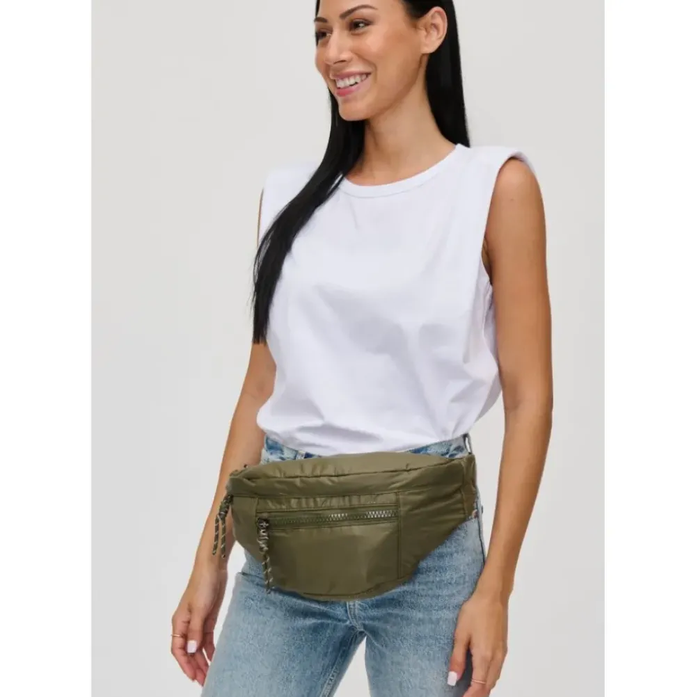 Belt Bags^Urban Expressions Laurence - Nylon Belt Bag