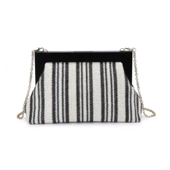 Clutches^Urban Expressions Margot Clutch BlackWhite