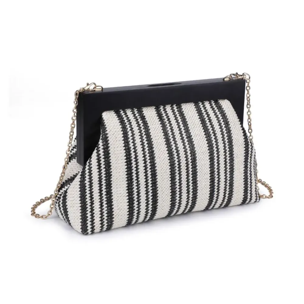 Clutches^Urban Expressions Margot Clutch BlackWhite