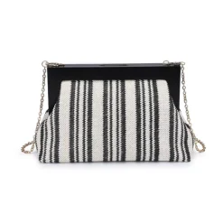 Clutches^Urban Expressions Margot Clutch BlackWhite