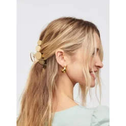 Hair Clips & Claws^Urban Expressions Metallic Disc Plated Hair Claw - 2 Pack Hair Claw