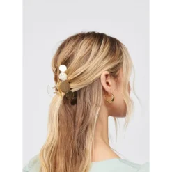 Hair Clips & Claws^Urban Expressions Metallic Disc Plated Hair Claw - 2 Pack Hair Claw
