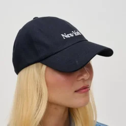 Hats^Urban Expressions New York Embroidered Hat Baseball Cap Navy