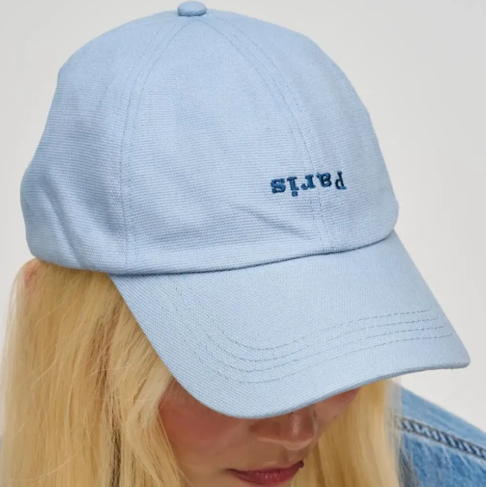 Hats^Urban Expressions Paris Embroidered Hat Baseball Cap LightBlue