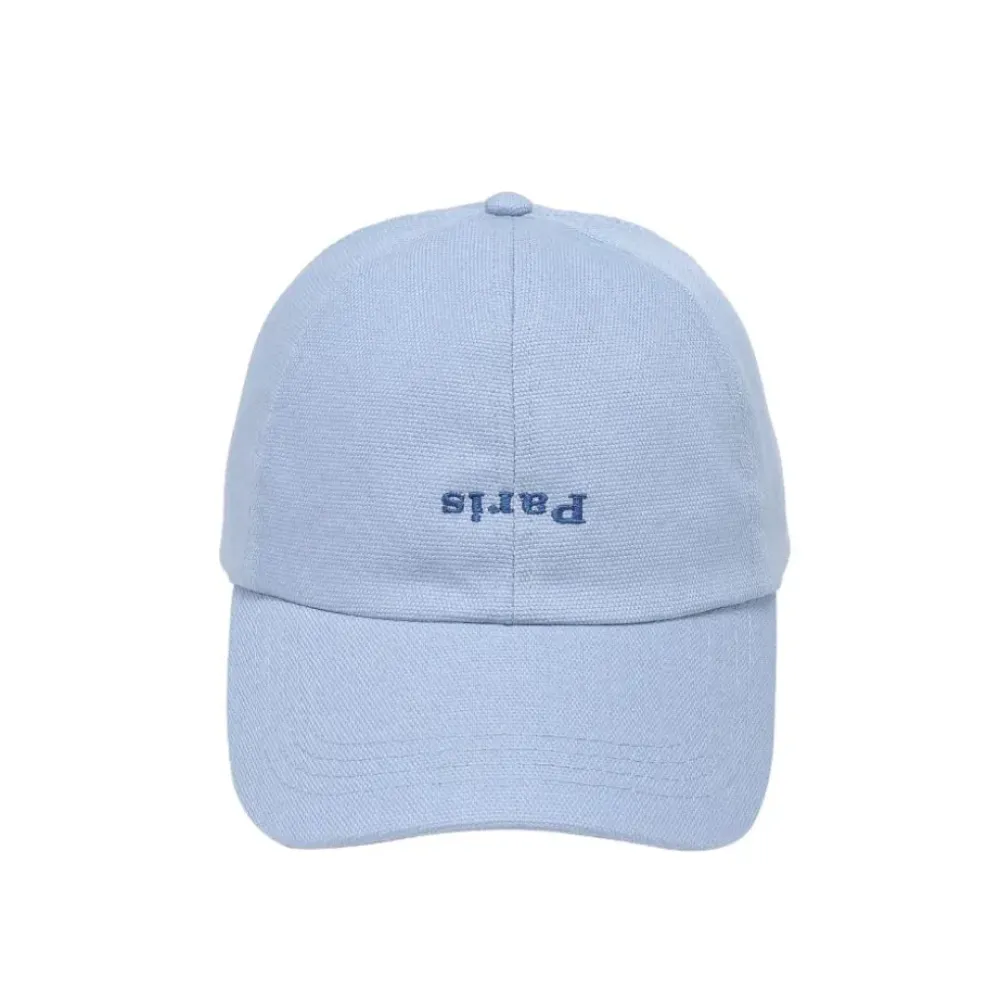 Hats^Urban Expressions Paris Embroidered Hat Baseball Cap LightBlue
