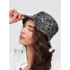 Hats^Urban Expressions Quilted Vegan Leather Bucket Hat Bucket Hat