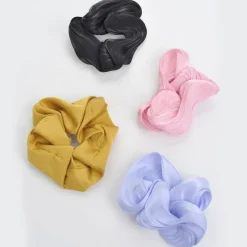 Headbands & Scrunchies^Urban Expressions Scrunchie - Assorted 4 Pack Scrunchie