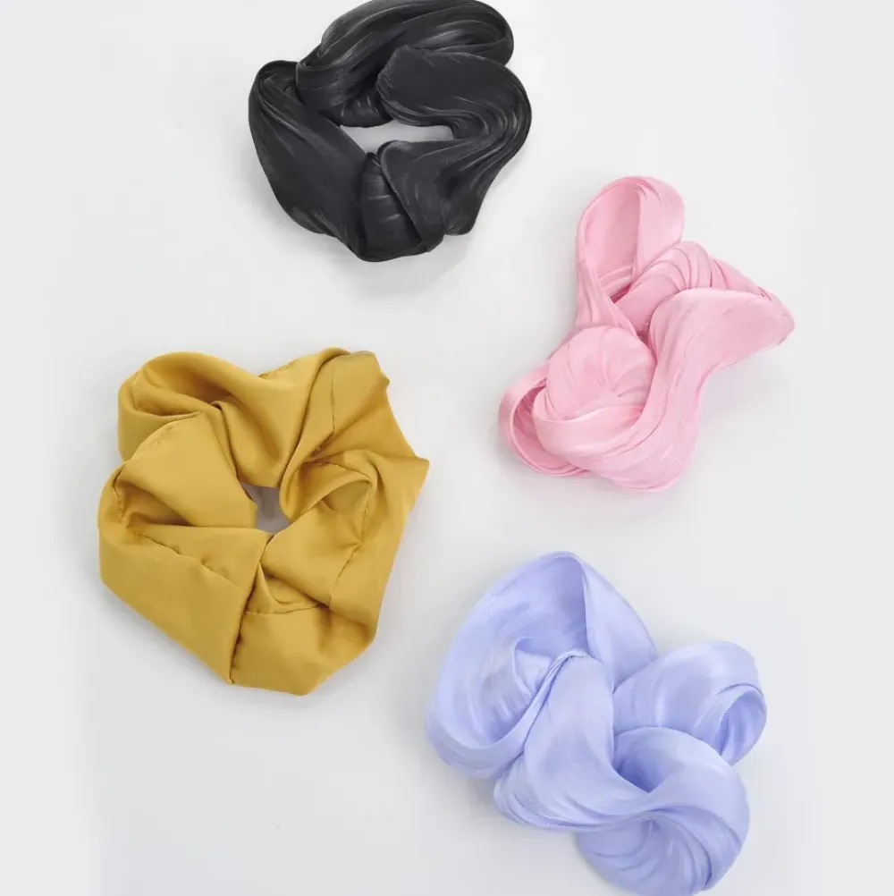 Headbands & Scrunchies^Urban Expressions Scrunchie - Assorted 4 Pack Scrunchie