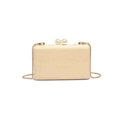 Clutches^Urban Expressions Seaside Chic Evening Bag Natural