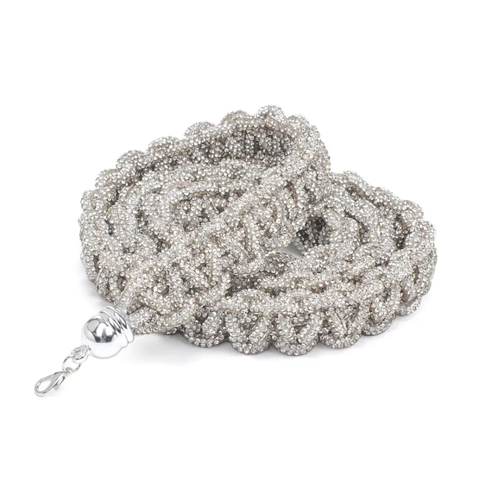 Straps & Chains^Urban Expressions Silas Shoulder Strap Silver