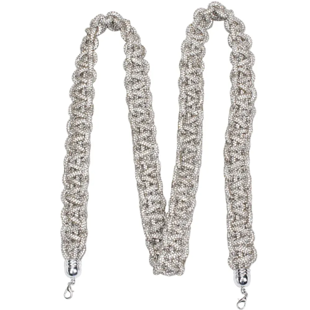 Straps & Chains^Urban Expressions Silas Shoulder Strap Silver