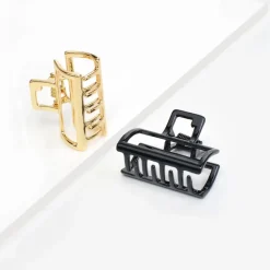 Hair Clips & Claws^Urban Expressions Simple Metal Claw - 2 Pack Hair Claw