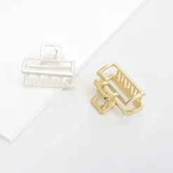Hair Clips & Claws^Urban Expressions Simple Metal Claw - 2 Pack Hair Claw