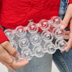Clutches^Urban Expressions Skye Evening Bag Clear