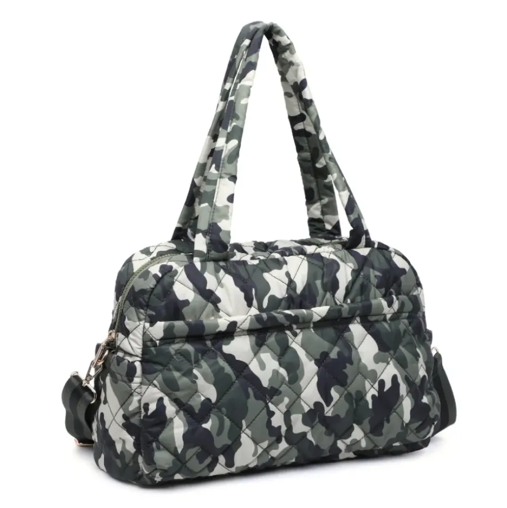 Weekender|Handbags^Urban Expressions Spencer - Quilted Nylon Weekender
