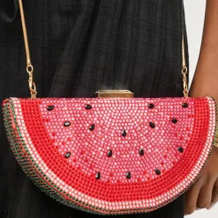 Clutches^Urban Expressions Tabitha Evening Bag Watermelon