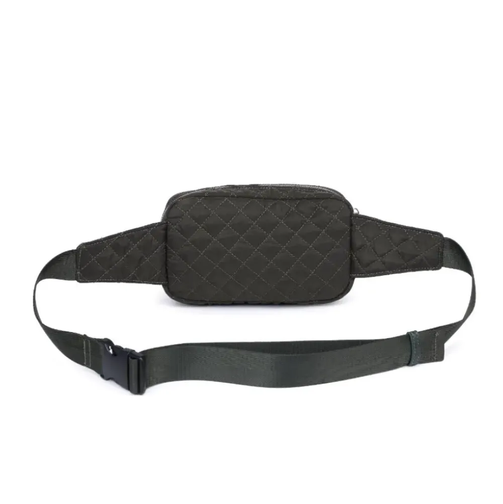 Belt Bags^Urban Expressions Teo - Quilted Nylon Belt Bag
