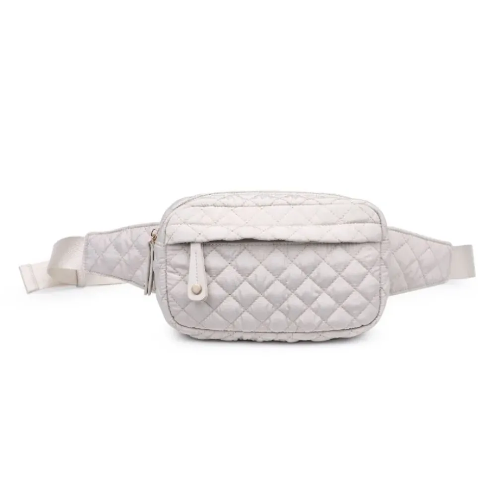 Belt Bags^Urban Expressions Teo - Quilted Nylon Belt Bag