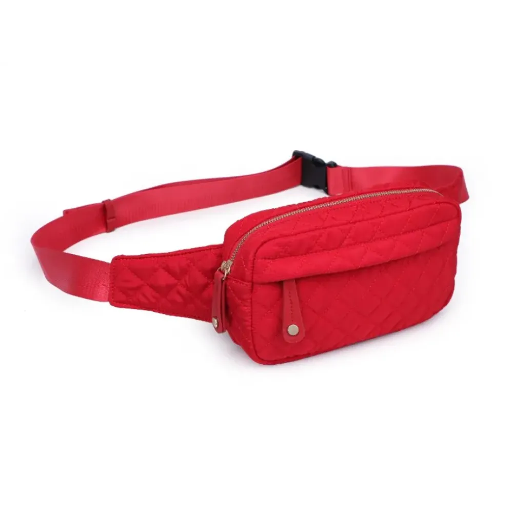 Belt Bags^Urban Expressions Teo - Quilted Nylon Belt Bag