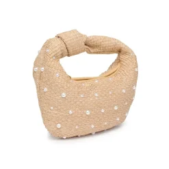 Clutches^Urban Expressions Tracy - Pearls Clutch Natural