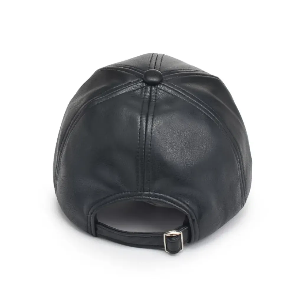 Hats^Urban Expressions Vegan Leather Baseball Hat Baseball Cap