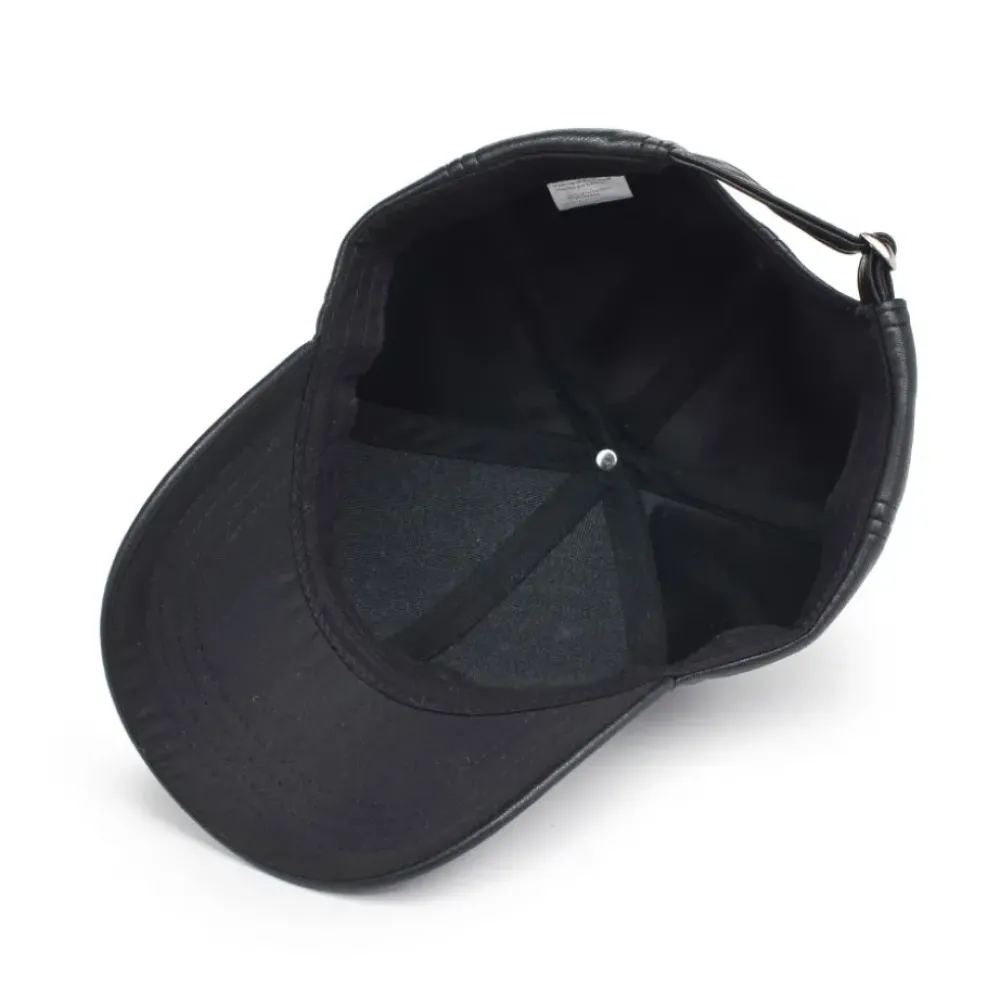 Hats^Urban Expressions Vegan Leather Baseball Hat Baseball Cap