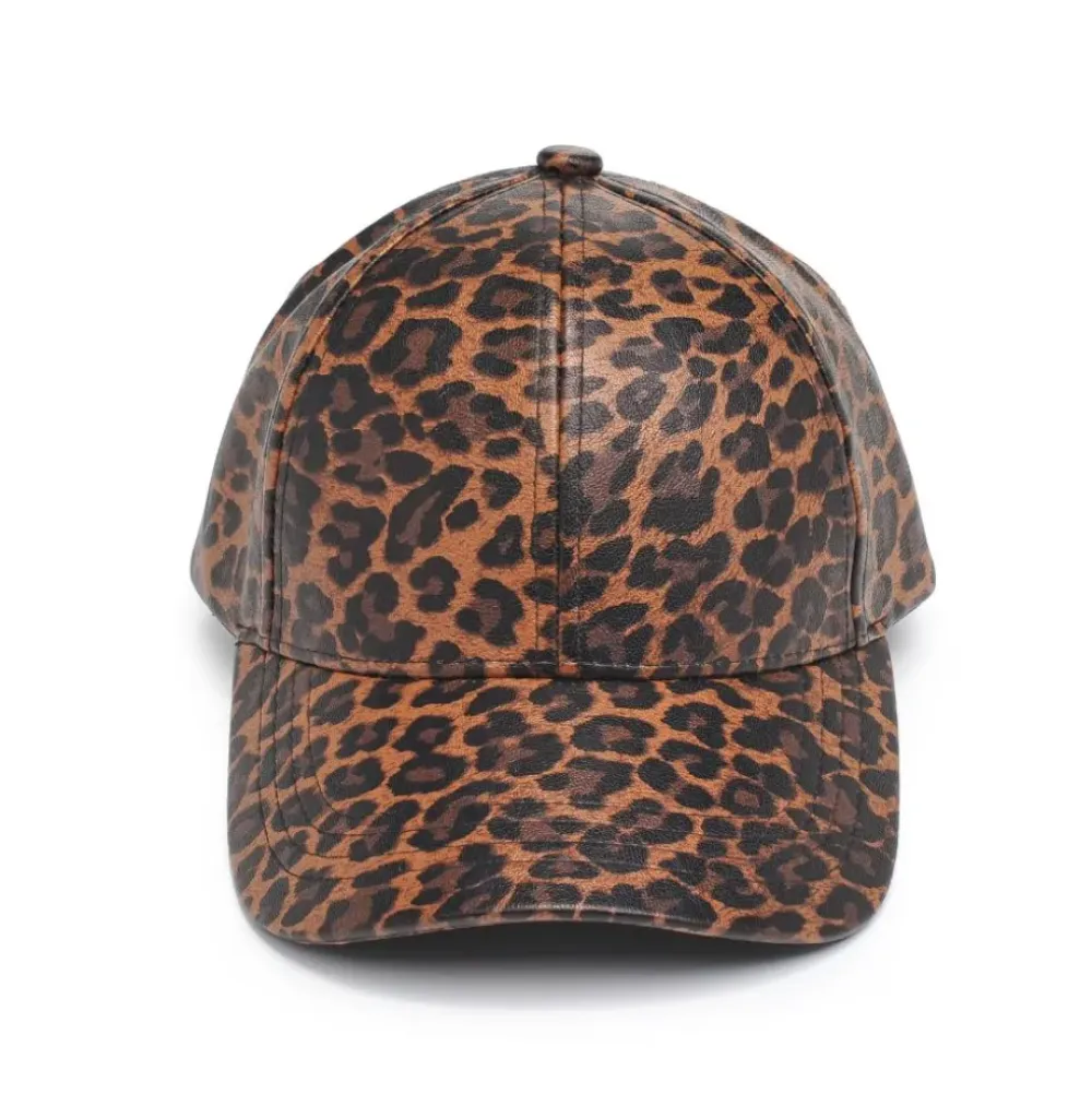 Hats^Urban Expressions Vegan Leather Baseball Hat Baseball Cap