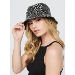 Hats^Urban Expressions Vegan Leather Bucket Hat Bucket Hat