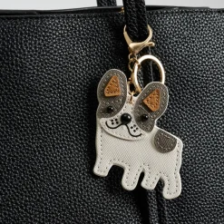 Bag Charms & Keychains^Urban Expressions Zero Keychain Charm Grey